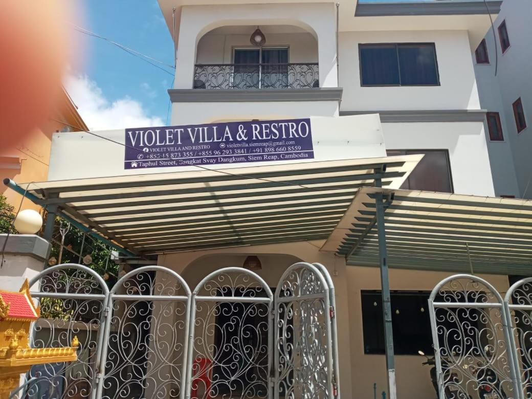 Violet Villa And Restro Siem Reap Ngoại thất bức ảnh